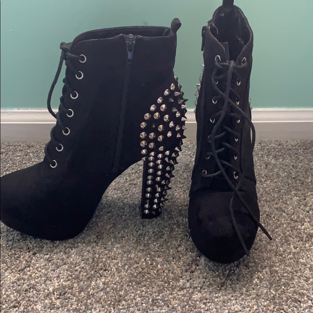 Spike heels!
